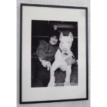 DUNCAN RABAN 'Ronnie Wood at home in Ireland with Chanel', May 1996, photograph on paper,