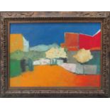 WITHDRAWN LOT WILLEM OEPST 'Sunny Landscape', oil on board, signed and dated '70 lower right,