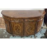 DEMI LUNE SIDE CABINET,