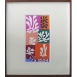 HENRI MATISSE 'Fleurs de neige and Vigne' original lithographs after Matisse cut-outs, 1954 edition,