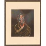FRANCIS BACON 'Isobel Rawsthorne', lithograph in colours, 1966, printed by Maeght, 31cm x 26cm,
