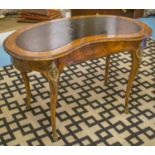 KIDNEY SHAPED WRITING TABLE,