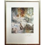 SALVADOR DALI, 'The Ecumenical Council' lithograph, signed in the plate, numbered MCLXXXIII, MM,