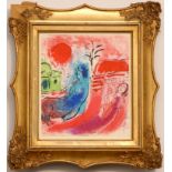 MARC CHAGALL 'Maternite au Centaure', original lithograph 1957, printed by Mourlot Freres,