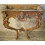 CONSOLE TABLE BASE, mid 19th century, Danish,