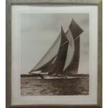 BEKEN OF COWES 'Water witch', photograph, 60cm x 50cm, framed and glazed.