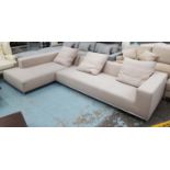 B&B ITALIA WITH MAXALTO GEORGE SOFA, by Antonio Citterio, 350cm x 190cm x 60cm approc.