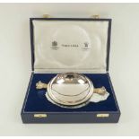 SILVER COMMEMORATIVE DISH, the Royal Wedding of Charles and Diana, Mappin & Webb, Sheffield, 1981,