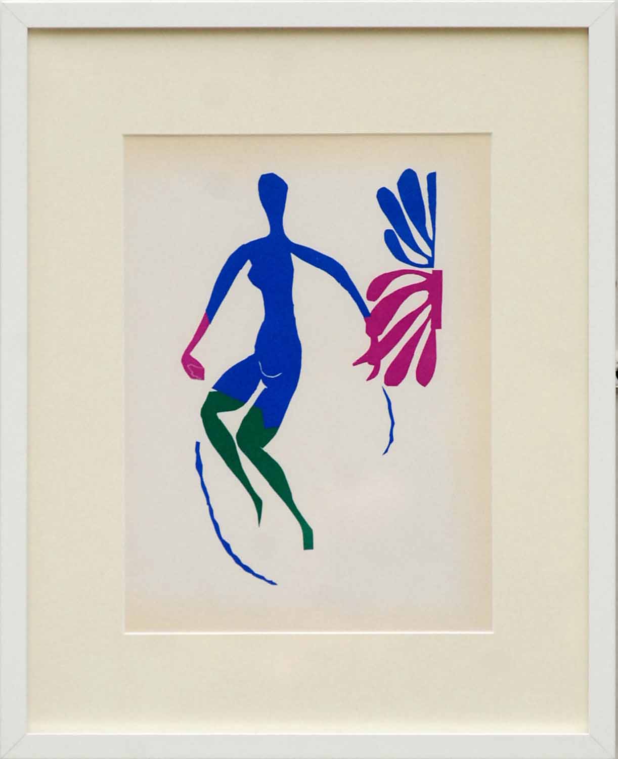 HENRI MATISSE 'Nu Bleu V' and 'Acrobates', pair of original lithographs,