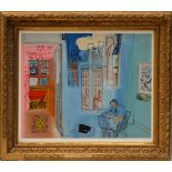 RAOUL DUFY 'French interior', lithograph, edition 1000, Pierre Levy Edition, 1969, 50cm x 60cm,