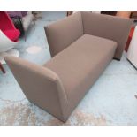 DONGIA SOFA/DAY BED, of asymmetric form, 212cm L x 78cm H x 102cm.