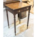 BEDSIDE TABLES, a pair,