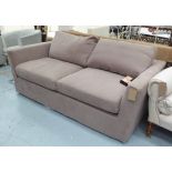 SOFA.COM SOFABED, in neutral fabric, loose covers, with mattress, 192cm L.