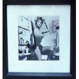 'SOFIA LOREN, BO DEREK, GRACE KELLY, JANE FONDA', a set of four photographs, two: 49cm x 49cm,