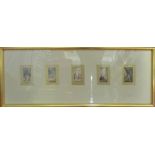 GEORGE BAXTER (English 1804- 1867), a set of sixteen colour engravings,