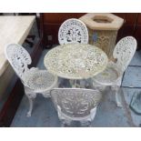 GARDEN TABLE, Victorian style,