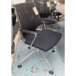 VITRA MEDA DESK CHAIRS, by Alberto Meda, a set of four,