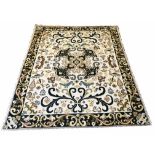 VINTAGE PORTUGUESE CARPET, 245cm x 196cm,