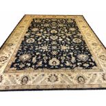 FINE SHAH ABBAS DESIGN FEREGHAN CARPET, 413cm x 308cm,