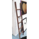 BAMBOO LADDER, 40cm W x 202cm H.