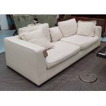 B&B ITALIA WITH MAXALTO APTA SOFA, by Antonio Citterio, 100cm D x 65cm H x 250cm W.