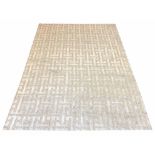 HOPPEN SILK CARPET, 240cm x 170cm, abstract all over design.