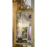 PIER MIRROR, late 18th century English,