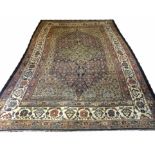 ANTIQUE NORTH WEST PERSIAN CARPET, circa 1880, 445cm x 275cm,