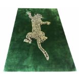 THE RUG COMPANY CARPET, 236cm x 152cm, 'Climbing Leopard', designed by Diane von Furstenburg,