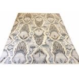 LUKE IRWIN CARPET, 305cm x 241cm, Ikat collection, 'Ikat 15'.