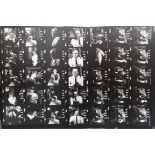 ROBERT WHITAKER (British 1939-2011) 'Performance', 1968, enlarged contact sheet from the film set,