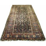 ANTIQUE PERSIAN FEREGHAN KELLEH, 307cm x 160cm,