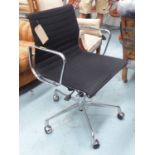 VITRA ALUMINIUM GROUP DESK CHAIR, by Charles and Ray Eames, 58cm W.