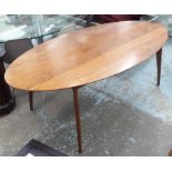 RUSSELL PINCH DINING TABLE, vintage Danish inspired design, 220cm x 110cm x 75cm.