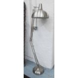 ANGLE POISE INSPIRED FLOOR LAMP, 180cm H.