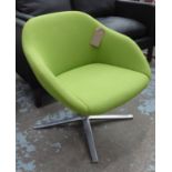 WALTER KNOLL TURTLE CHAIR, by Pearson Lloyd, 74cm x 74cm x 22cm.