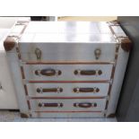 VANITY CHEST, Andrew Martin style, 87cm x 43cm x 80cm H.