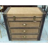 RALPH LAUREN HOME STYLE VANITY CHEST, colonial inspired design, 81cm W x 41cm D x 76cm H.