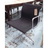 VITRA ALUMINIUM GROUP DESK CHAIR, by Charles and Ray Eames, 58cm W.