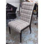 DONGHIA FIONA SIDE CHAIR, ex display, cost £3060 new, 106cm H x 56cm x 73cm.