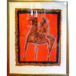 MARINO MARINI 'The Horse', lithograph, signed and dated in the plate, 67cm x 51cm,