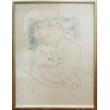 PABLO PICASSO 'Maternité', lithograph on Arches paper, signed and dated 29.4.