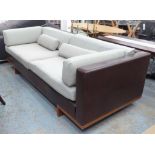 DAVID LINLEY SOFA, 210cm W x 103cm x 80cm.