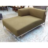 B&B ITALIA SOLO CHAISE LONGUE, by Antonio Citterio, 140cm L x 100cm W x 60cm H.