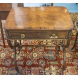 CENTRE TABLE, Regency mahogany,