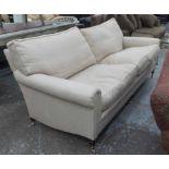 GEORGE SMITH SOFA, signature collection, 220cm W.