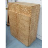 SEMAINIER, contemporary design, birch finish, 136cm H x 80cm x 40cm (slight faults).