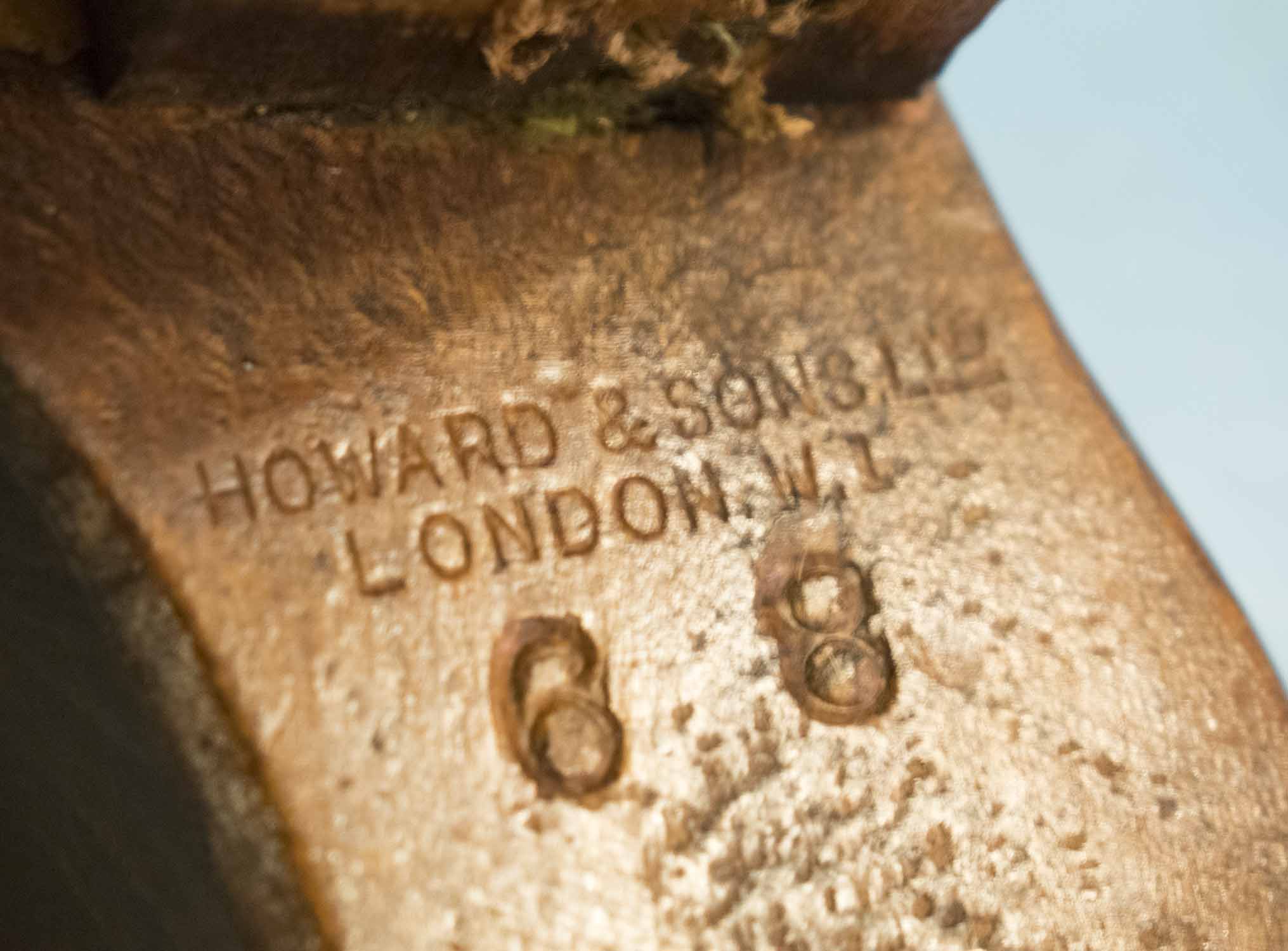 HOWARD & SONS ARMCHAIR, - Image 2 of 2
