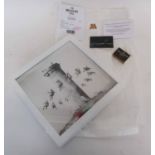 BANKSY 'Walled off Hotel box set', encompassing lithograph with concrete insert,