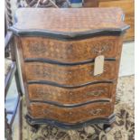 SERPENTINE COMMODE,